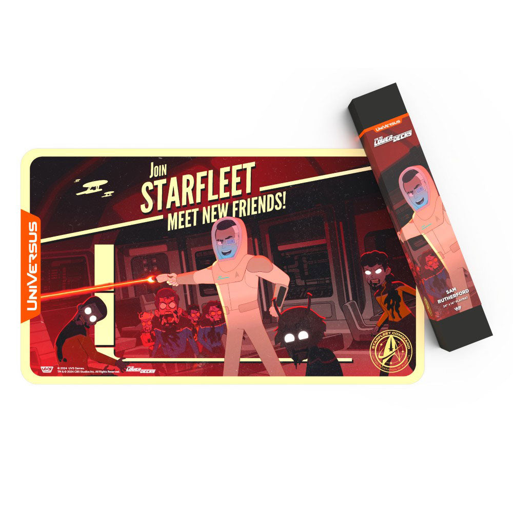 UniVersus Star Trek Lower Decks Playmat