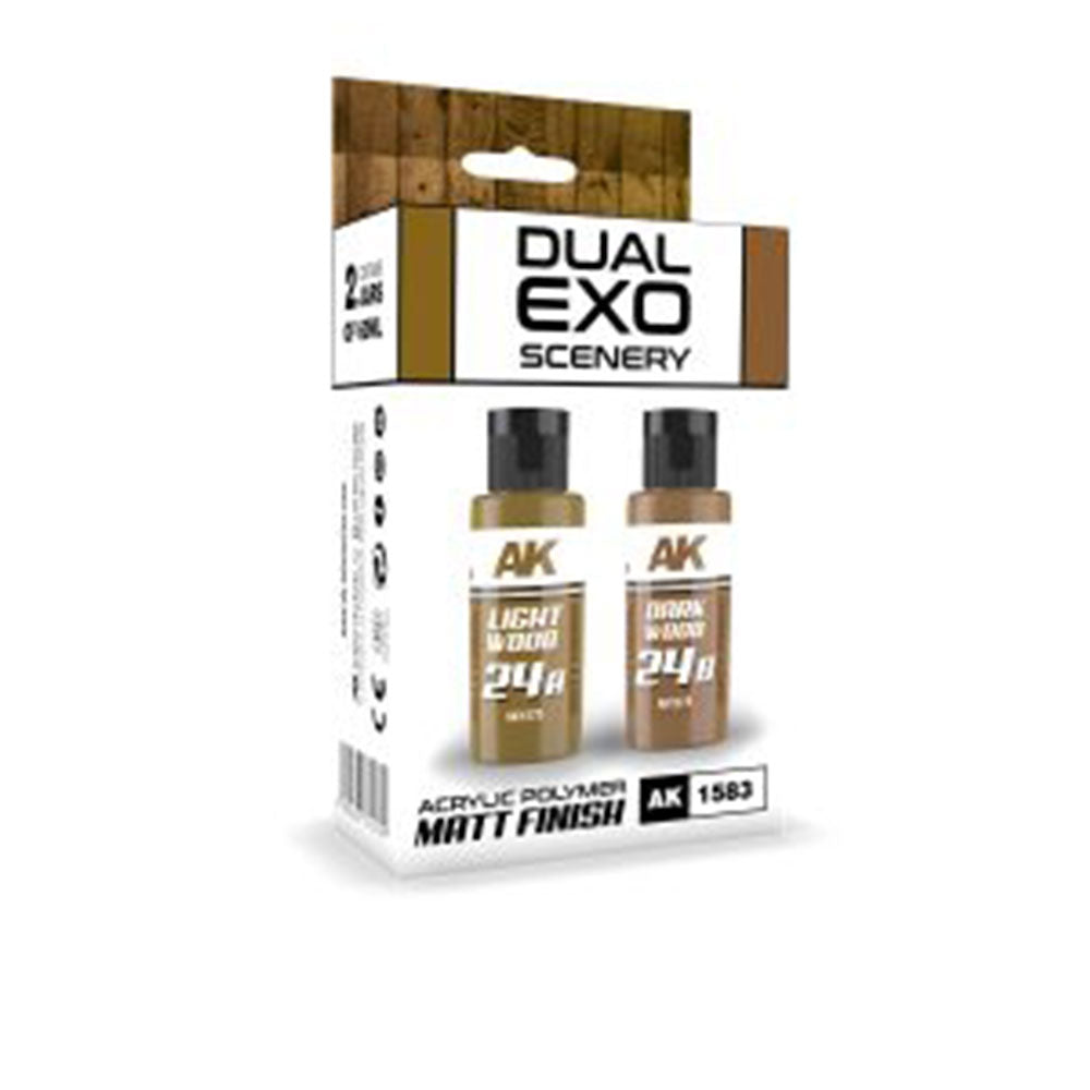 AK Interactive Double Exo Light and Dark Paint Set