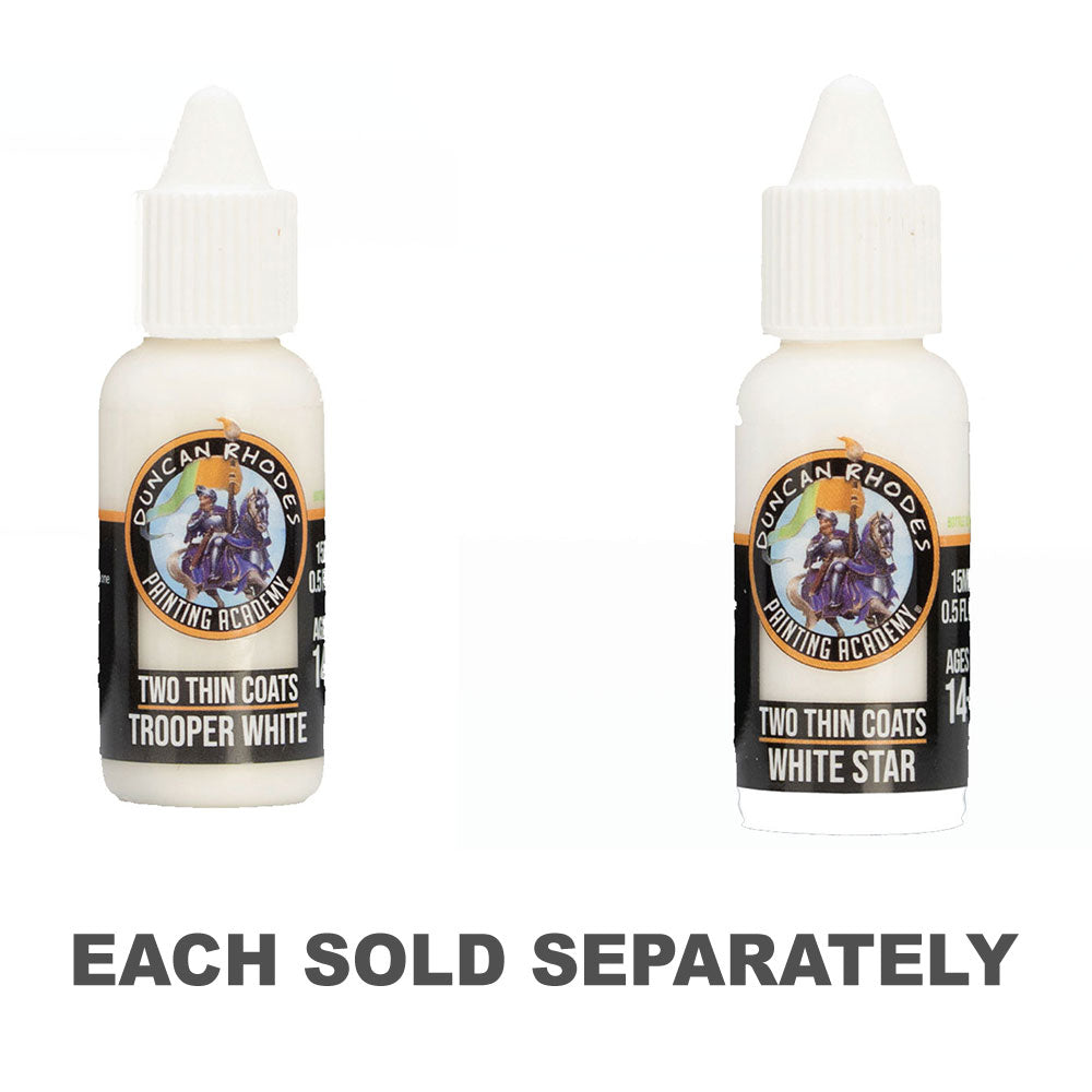 Two Thin Coats Acrylic Paint 15mL (White)