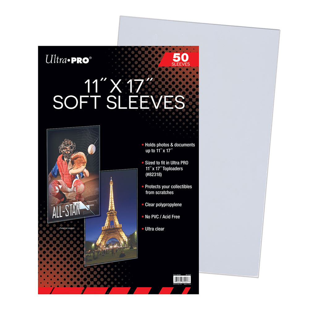 Ultra Pro Soft Sleeves (11x17in)
