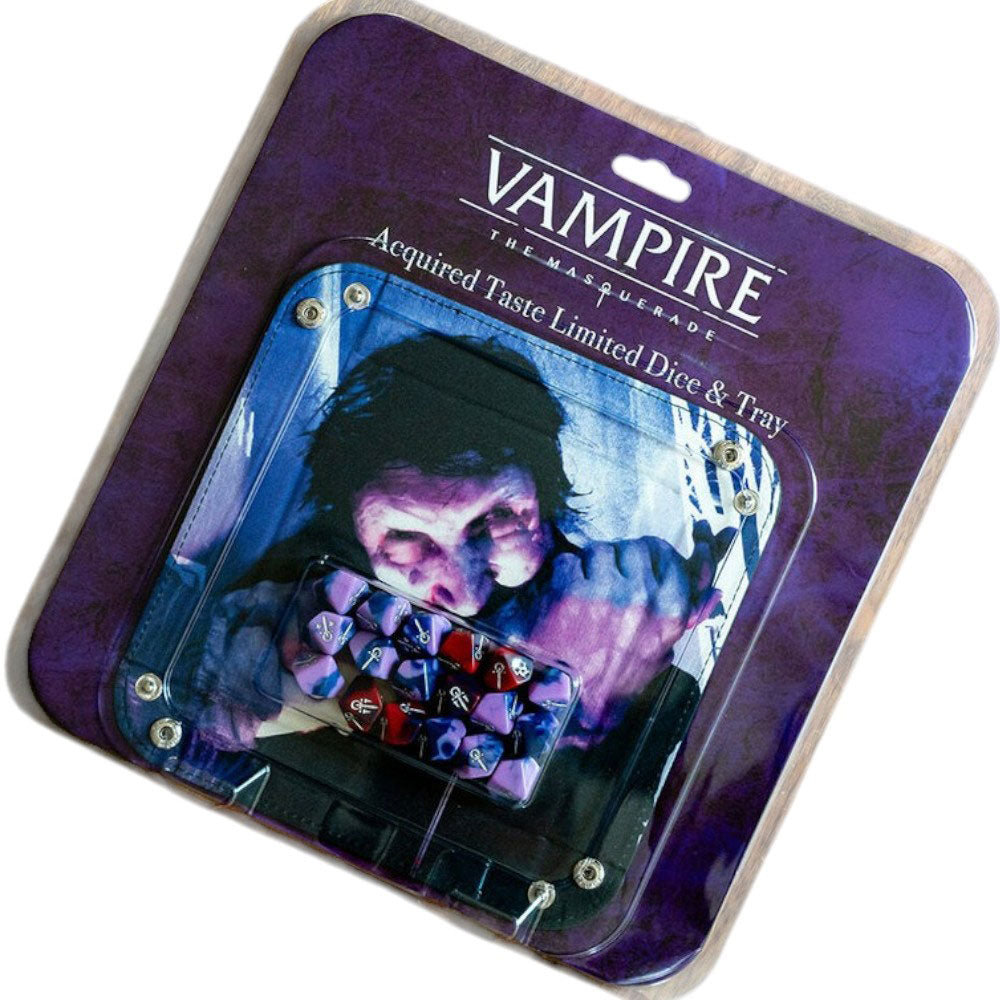 Vampire The Masquerade 5th Edition Acquired Taste Dice and Tray Pack