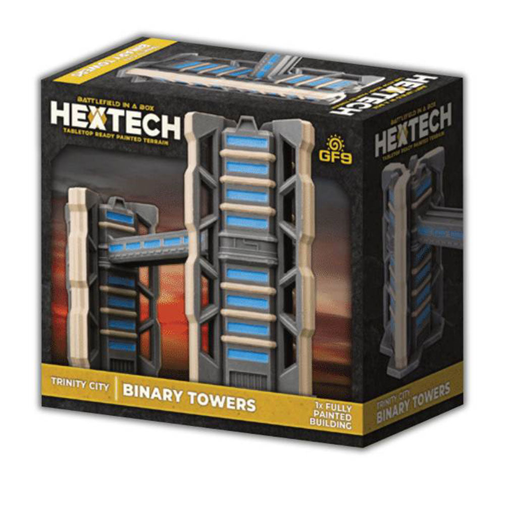 Hextech Trinity City Terrain Model