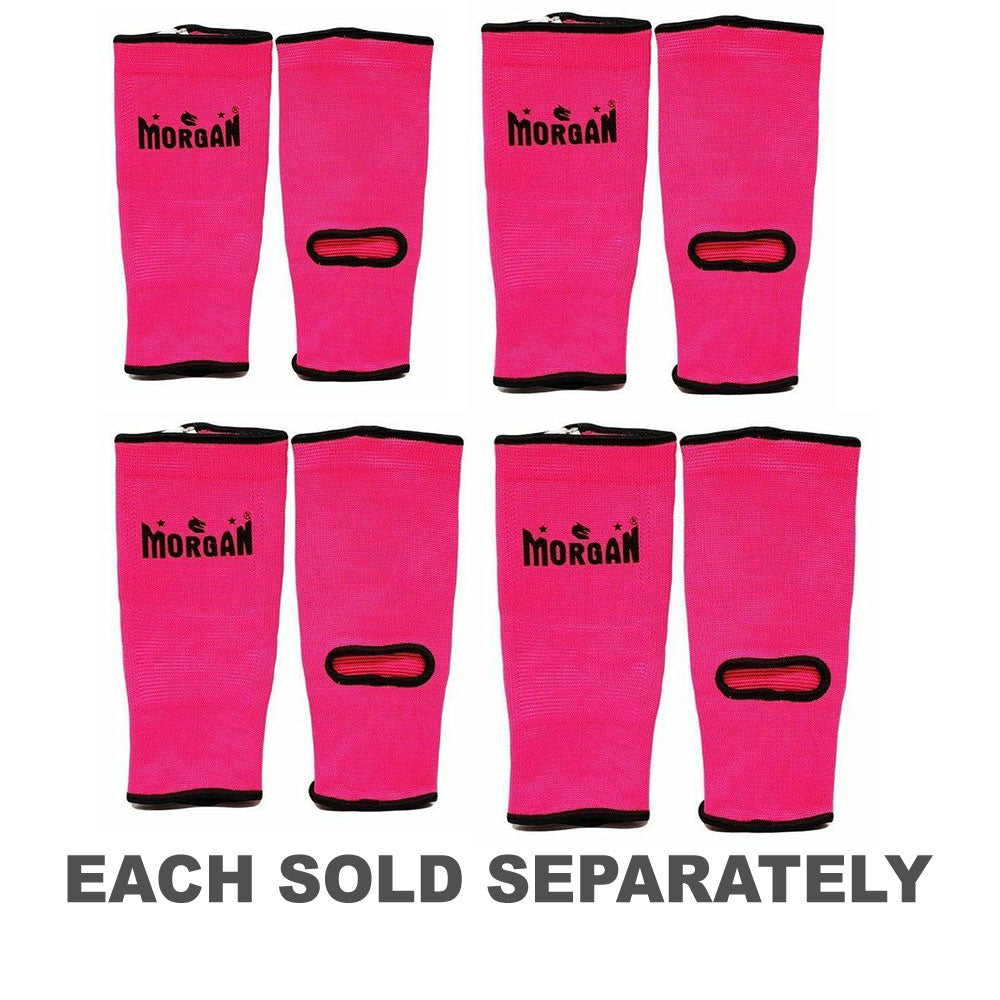 Morgan Ankle Protectors with Pink/Black Trim (Pair)