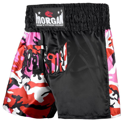 Morgan 50/50 Diabla Muay Thai Shorts (Extra Large)
