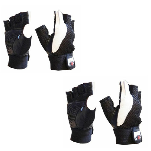 Morgan Leather/Mesh Weight Gloves
