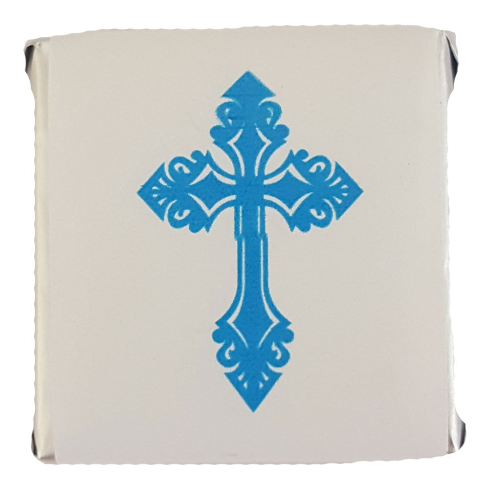 Belgische eingewickelte verzierte Kreuzschokolade 350g