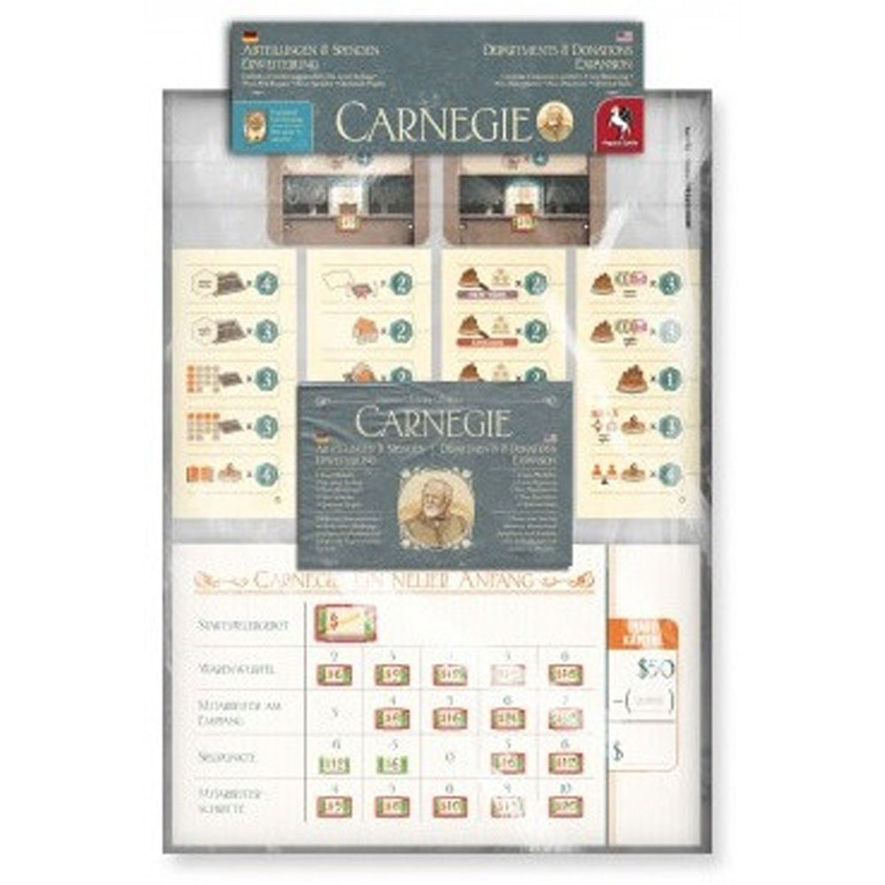 Carnegie Departments & Donations Expansion Game