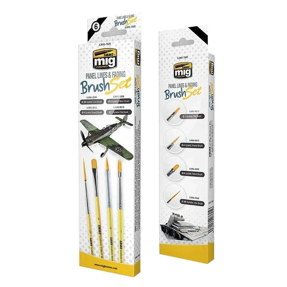 Mamo par des pinceaux mig